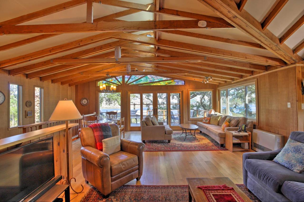 Hillside Home With Deck And Views Of Tomales Bay! Inverness Ngoại thất bức ảnh