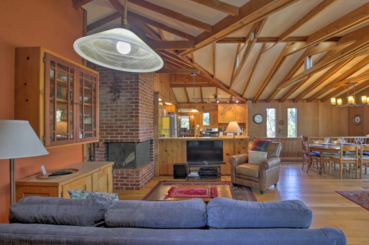 Hillside Home With Deck And Views Of Tomales Bay! Inverness Ngoại thất bức ảnh