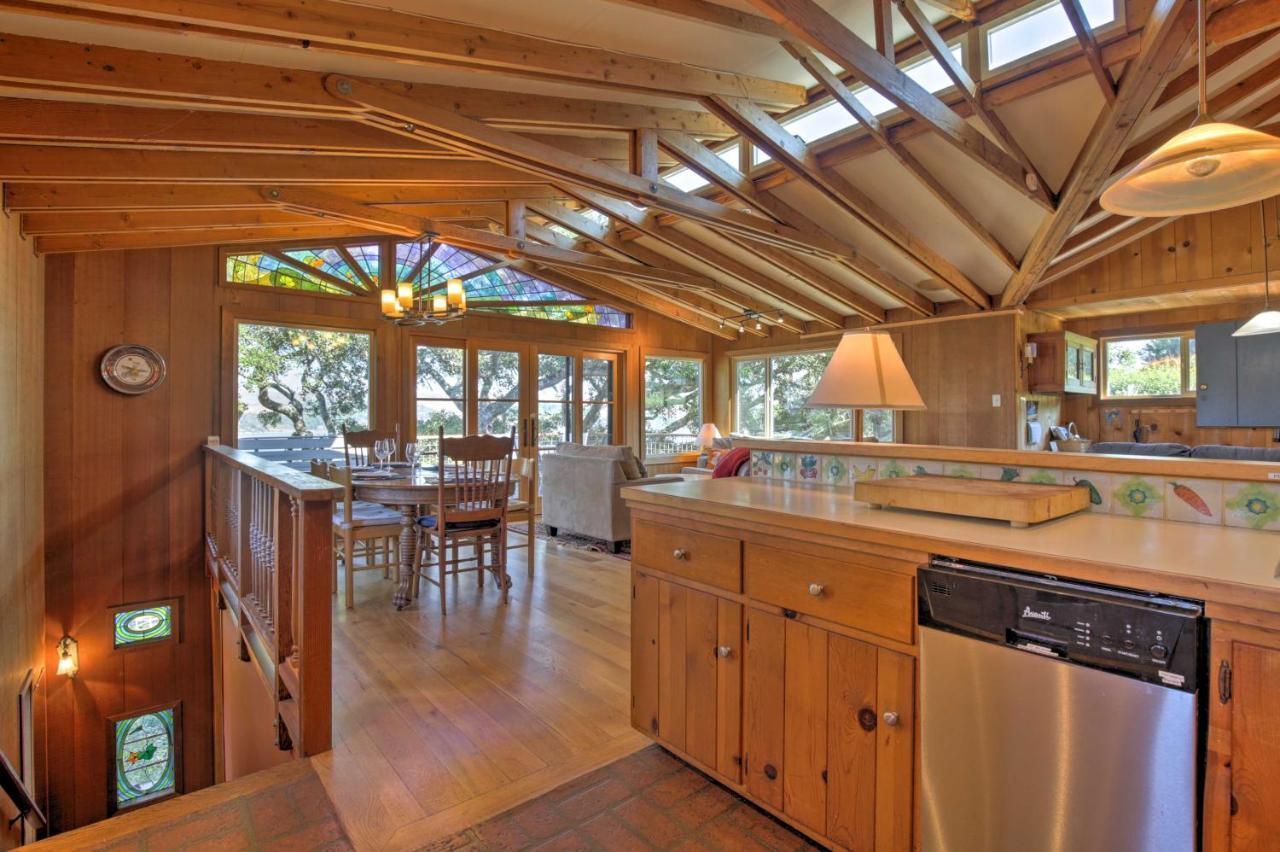 Hillside Home With Deck And Views Of Tomales Bay! Inverness Ngoại thất bức ảnh